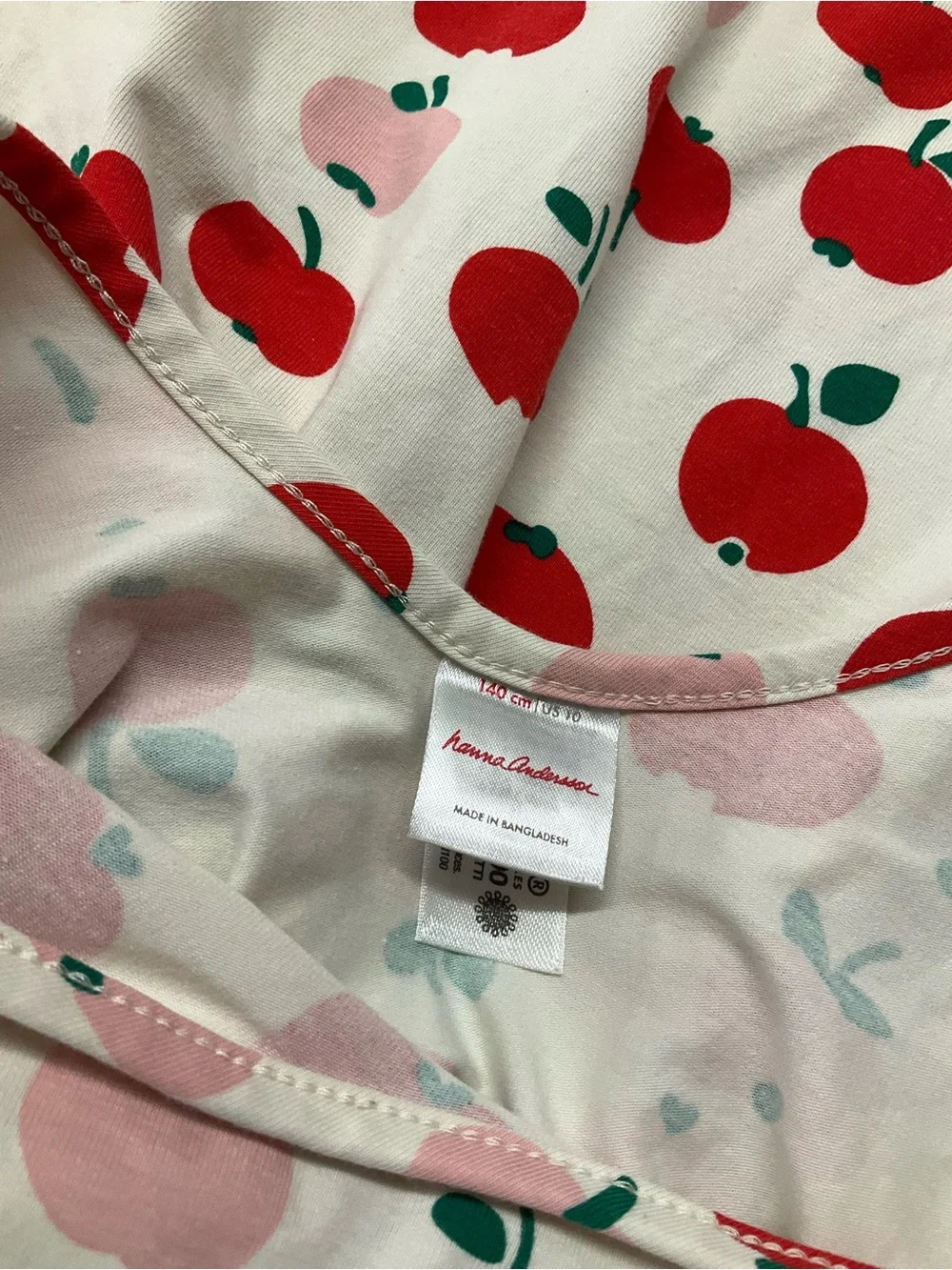 Hanna Andersson Apple Dress Girls 140 Cm US 10